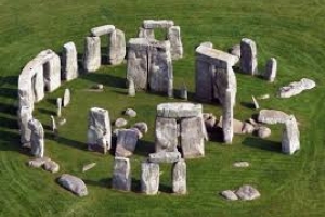 Rekonstruktion Stonehenge im Maßstab 1:15 