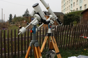 Einige unserer Teleskope 