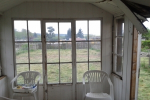 Blick aus der alten Gartenlaube 